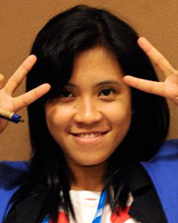 Student Volunteers Chair Rianti Hidayat
