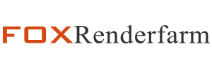 Fox Renderfarm logo long